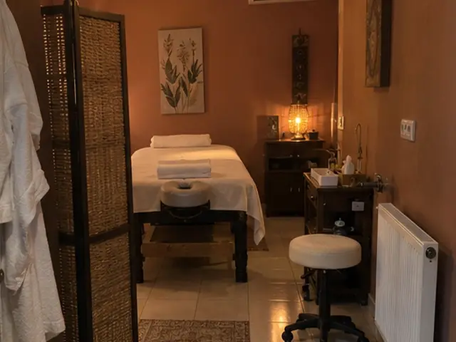 Paravanlı, mumla aydınlanan masaj odası — Tarlabaşı, Masaj Salonun